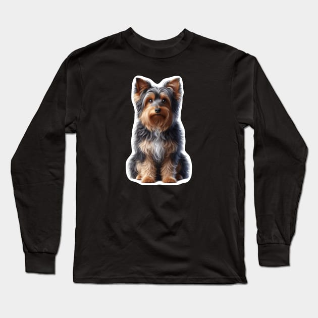 Australian Terrier Long Sleeve T-Shirt by millersye